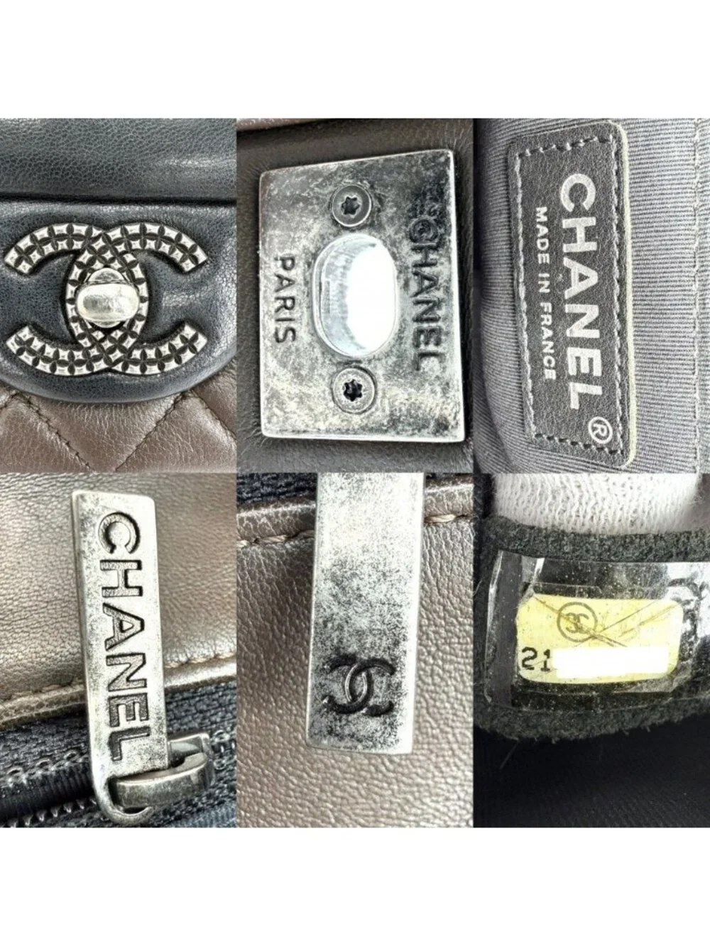Chanel Shoulder Bag Quilted Paris Salzburg Collection Tyrolean Double Chain